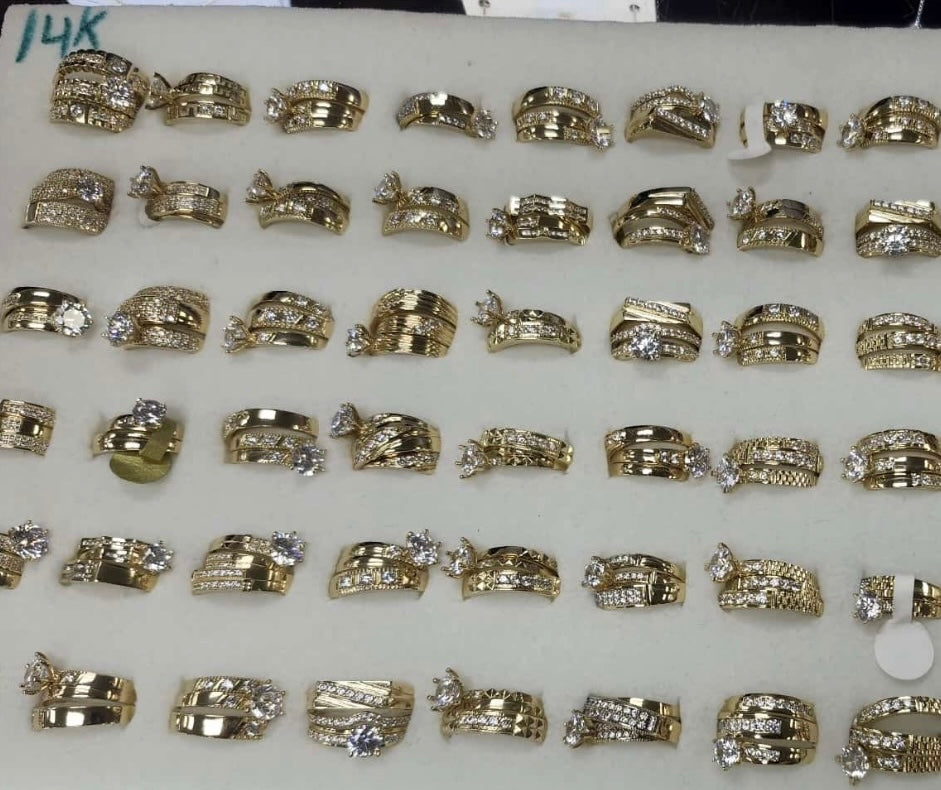 Anillos de Compromiso - 14 k