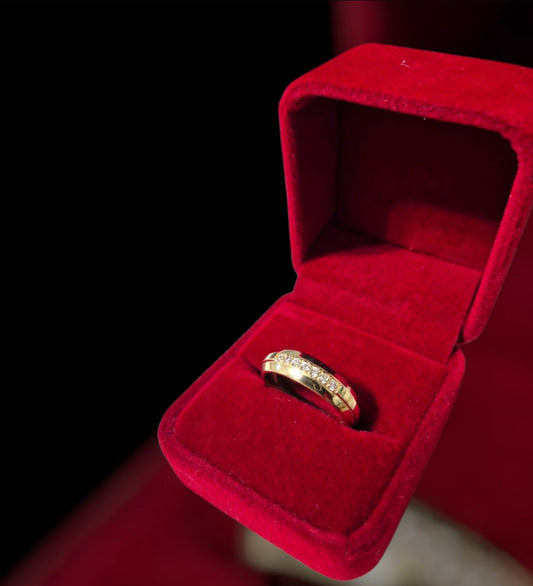 Anillo de Compromiso para Hombre - 10 k
